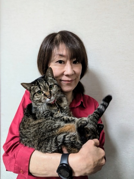 アニマルリーダーあっこと猫のアロ